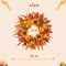 24 Inch Fall Wreath for Front Door with Pumpkins, Sunflowers, Maple Leaves and Orange Red Berries, Autumn Harvest Thanksgiving Farmhouse Porch Wall Hanging Decor